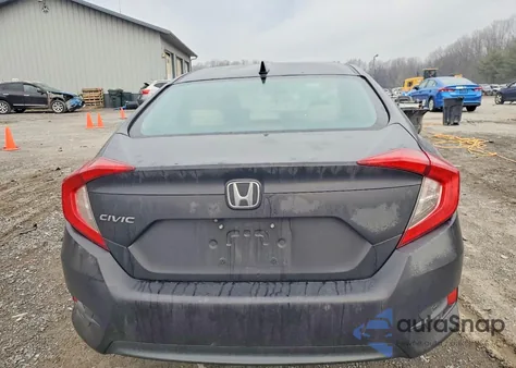 2017 Honda Civic Ex z USA, uszkodzony, nr VIN 19XFC2F70HE232621